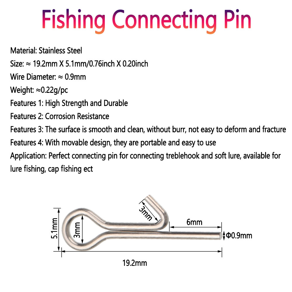 50/100pcs Fishing Bait Stinger - Fishing Line Cutter ulasan dan harga